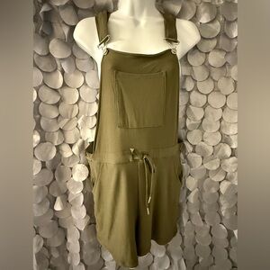 Derek Heart Olive Green Romper
